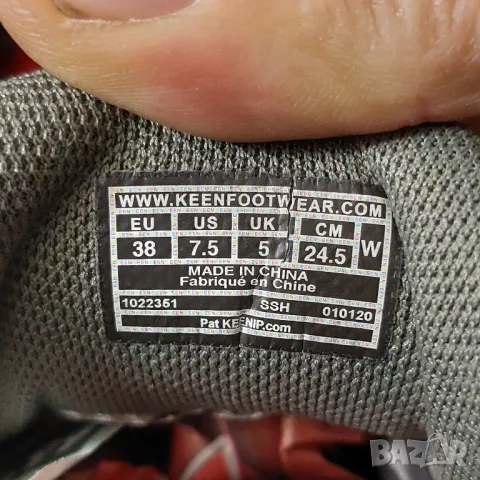 туристически водоустойчиви обувки Keen Terradora II Wp  номер 38 , снимка 12 - Други - 39732175
