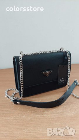 Черна чанта Prada код SG112, снимка 4 - Чанти - 34543385