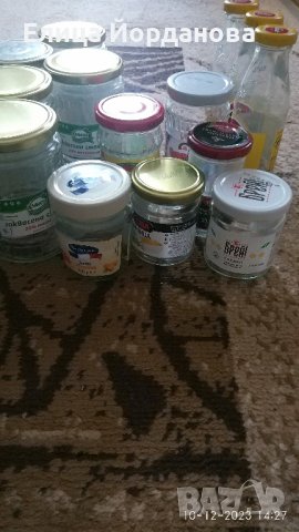 стъклени буркани и бутилки, снимка 7 - Буркани, бутилки и капачки - 43350969