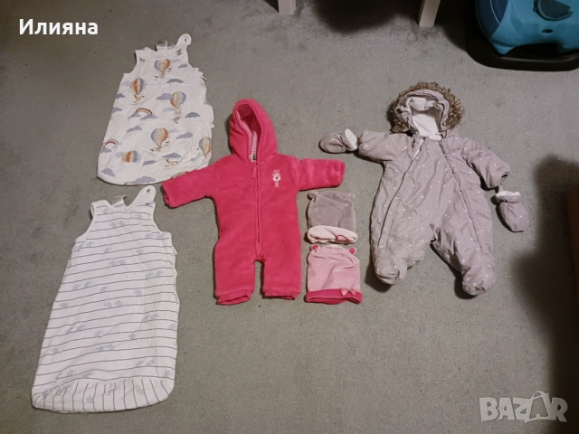 Дрехи,костюмчета и шапки за момиченце, снимка 2 - Комплекти за бебе - 52878923