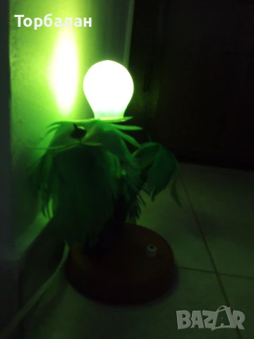 Нощна лампа от соц-а , снимка 10 - Настолни лампи - 50866137