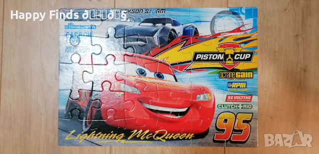 💕🧸Развлекателно-развиваща игра - Пъзел "Ligting McQueen" Светкавицата Маккуийн  Марка: Clementoni