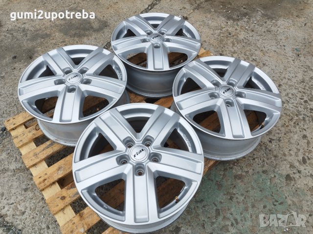 17 джанти 5х120 VW T5 T6 Фолксваген Т5 Т6 RIAL 7J et55, снимка 7 - Гуми и джанти - 40256101
