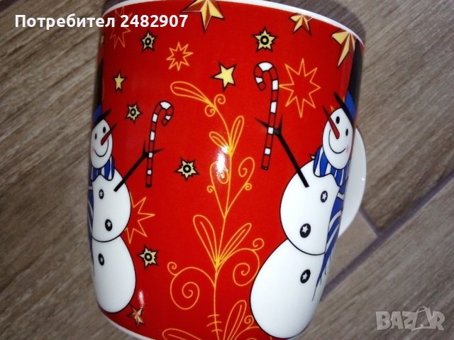 Луксозна коледна чаша , снимка 5 - Декорация за дома - 43396321