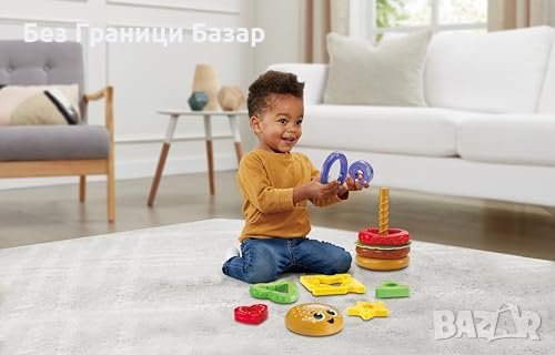 Нова VTech Baby Играчка за Създаване на Хамбургер 18+ месеца бебе, снимка 3 - Други - 43957732