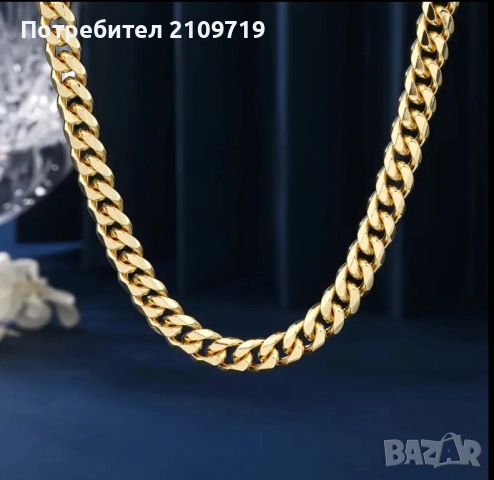 Ланец, снимка 2 - Колиета, медальони, синджири - 52747708