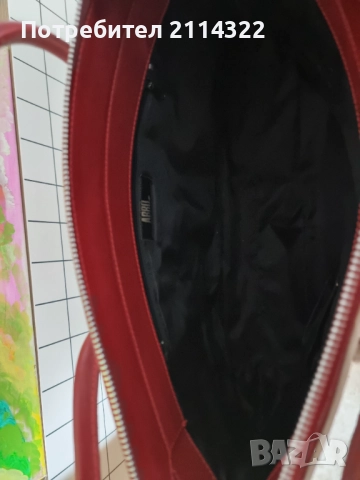 Abro естествена кожа дамска чанта, снимка 3 - Чанти - 41515736