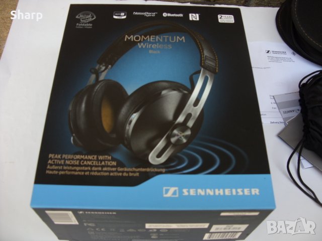 Sennheiser  Momentum Wireless Black, снимка 7 - Bluetooth слушалки - 36985556