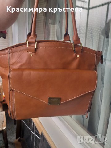 Продавам дамска чанта FIORELLI,Естествена кожа., снимка 4 - Чанти - 33174864