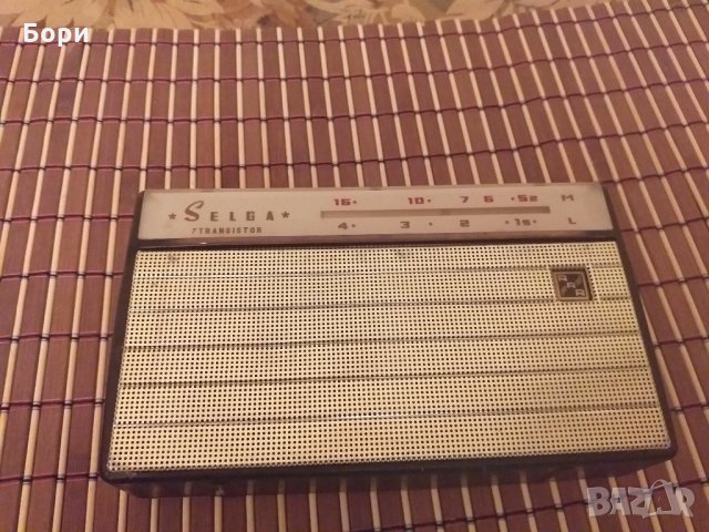 Радио  ''SELGA''  1963г СССР, снимка 6 - Радиокасетофони, транзистори - 28057965