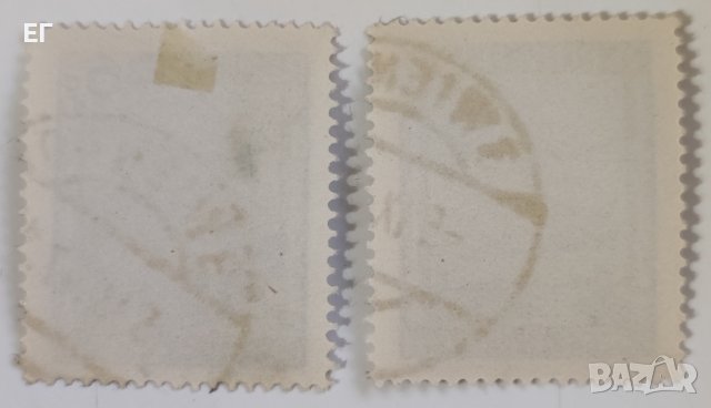 Австрия, 1945 г. - Изгледи, част от серия марки с печат, 1*25, снимка 2 - Филателия - 37656616