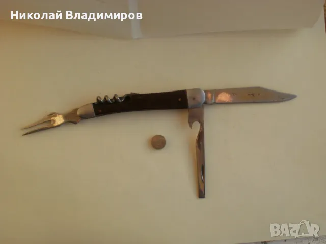 Старо джобно ножче В.Търново нож джобен български, снимка 11 - Ножове - 49118127