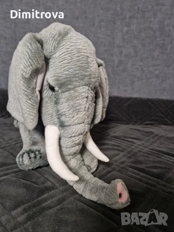 Голям плюшен слон, снимка 3 - Плюшени играчки - 48151282