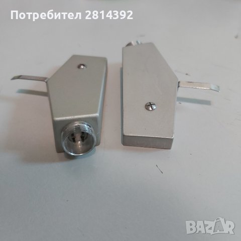 Оригинален Носач държач шел shell за грамофон Lenko Ленко Алуминиев, снимка 1