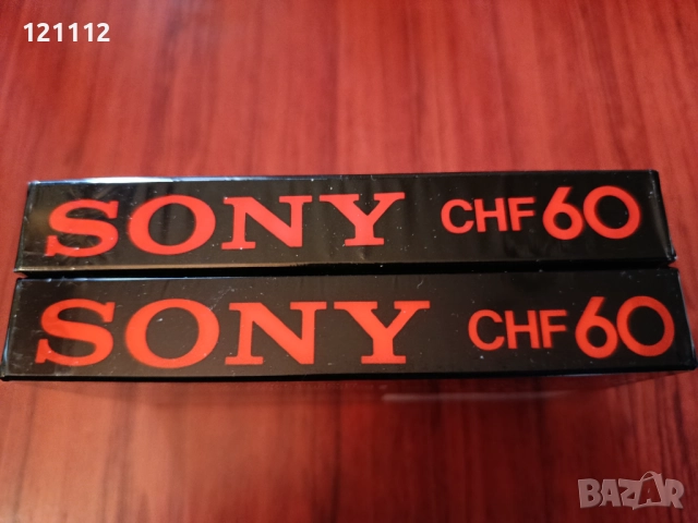 Аудио касети Sony CHF 60, снимка 3 - Аудио касети - 52772206
