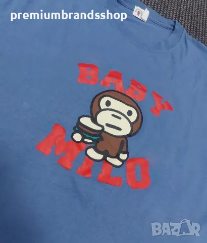 Bape baby milo тениска L размер , снимка 2 - Тениски - 47711983