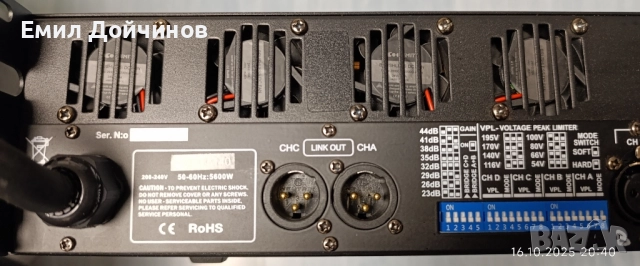 4 канални усилватели Lab Gruppen - DSP 10000Q, снимка 11 - Ресийвъри, усилватели, смесителни пултове - 39198216