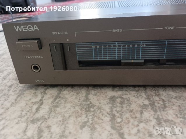 Усилвател WEGA v135 hifi stereo 2 канала, снимка 3 - Ресийвъри, усилватели, смесителни пултове - 40117956