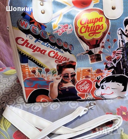 Нова голяма чанта  Chupa Chups!, снимка 3 - Чанти - 37337525