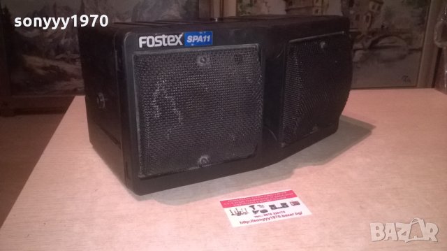 FOSTEX SPA11-AMPLIFIED SPEAKER SYSTEM MADE IN JAPAN, снимка 3 - Тонколони - 27971425