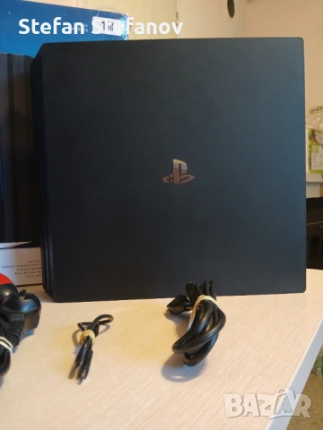 С ГАРАНЦИЯ 1Г Sony PlayStation 4 Pro PS4 1TB профилактиран и проверен Play Station SW 13.02, снимка 4 - PlayStation конзоли - 53137000