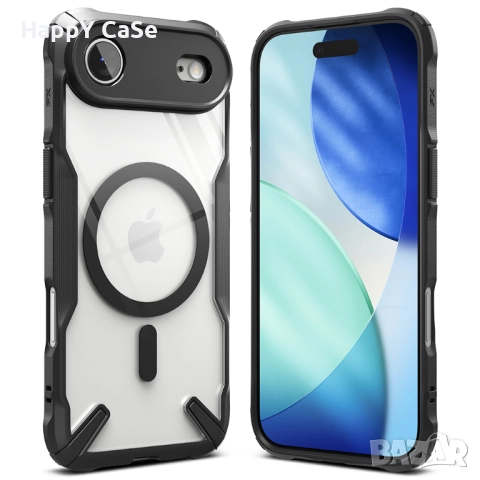 Apple iPhone 17 / Air / Pro / Pro Max / RINGKE FUSION X MagSafe Удароустойчив кейс гръб калъф, снимка 7 - Калъфи, кейсове - 51683090