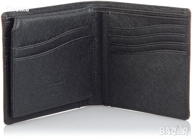 The Bridge Wayfarer хоризонтален портфейл от сафиано кожа до 14 карти, снимка 3 - Портфейли, портмонета - 32578840