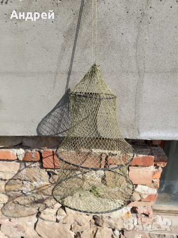 Стар рибарски живарник #2, снимка 2 - Други ценни предмети - 32477805