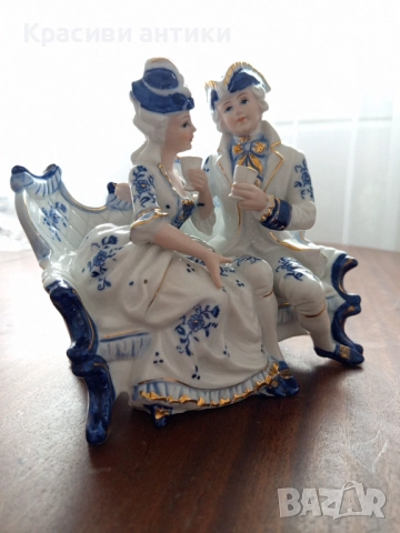 Фигура от порцелан, немска, колекционерска, красива, снимка 10 - Колекции - 52318831