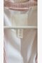 Ново дамско сако H&M Розово бяло райе удължено S 36 размер, снимка 8