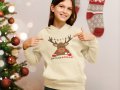 Качествени суичъри за Коледа Детски и дамски, различни цветове и размери, снимка 3