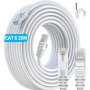 Дълъг Ethernet кабел 20m, Cat 6, 1000Mbps 250MHz 23AWG