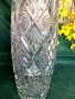 Кристална ваза Бохемия , снимка 2