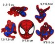 5 бр Спайдърмен Spiderman емблема апликация за дреха дрехи самозалепваща се, снимка 1 - Други - 27941344