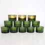 Свещници Vohocandle Green Tea Light 12 бр., 5 cm x 3,5 cm, снимка 1