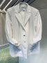 Стилно  сако,лен и памук, снимка 6