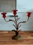 Красив троен свещник от ковано желязо ,от 80те годиниЛек коментар, снимка 2