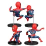 4 броя Спайдърмен фигурки на стойка за декорация на торта игра, снимка 2