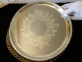WMF посребрен поднос от бронз,барок. , снимка 8