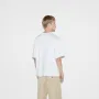GUCCI White Web Logo Print Oversized Fit Мъжка Тениска size S (L), снимка 5