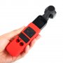 Калъф за DJI Osmo Pocket, Силикон, Червен, Черен, снимка 4