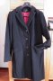 H&M оригинално дамско черно вълнено палто, снимка 1 - Палта, манта - 27943331