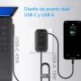 USB Cъс зарядно за лаптоп 65 W, снимка 2