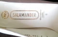 Бели официални кожени обувки Salamander № 38.5, UK 6 - нови, снимка 3