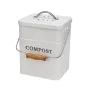 Кухненски контейнер за компос, неръждаема стомана.Кош,с въглен филтър, снимка 1