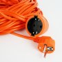 Удължител за контакт Шуко , дължина 10/20/30 метра, оранжев, 16A, 220v, снимка 6