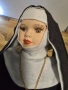 Порцеланова кукла-Монахиня, снимка 1