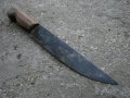Рядък кован ловен нож, снимка 2