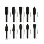 ANIMABG Комплект от свредла и фрезери за дърво – за дърворезба, шлайфане, гравиране, полиране и проб, снимка 5