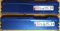 Kingston Hyper X FURY 2x4 DDR3 1600 898 // Hyper X BLU 4GB 1333, снимка 1